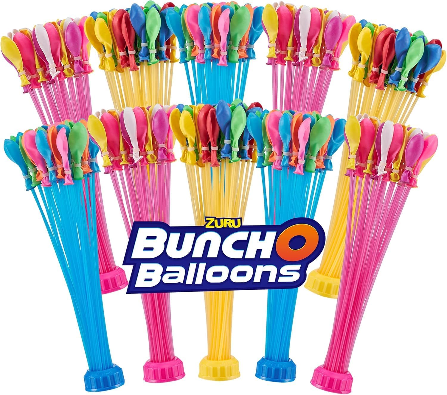 Original Bunch O Balloons Multi-Colored 330+ Rapid-Filling Self-Sealing Water Balloons by ZURU Water Balloon for the Whole Family, Kids, Teens, Adults Quick Pick Grocers